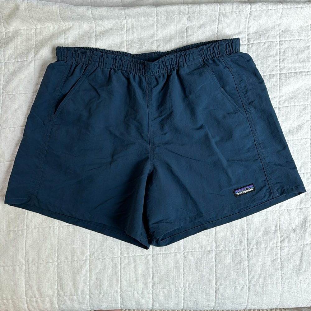 Patagonia Women's Baggies Shorts Navy Blue NWT Sz M
